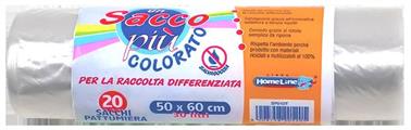 SACCHI N.U. TRASPARENTI 50X60 20 PZ X 30 CF